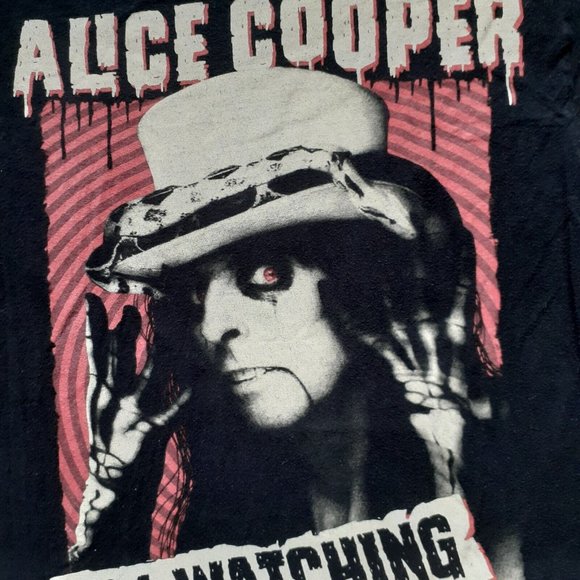 Alice Cooper Official I'm Watching You! 2015 Tour T-shirt Men's Small - Picture 3 of 9